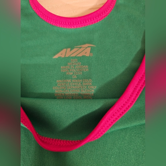 Avia Women's Ultra-Soft  Performance Top Multicolor. Size M. - Picture 2 of 8